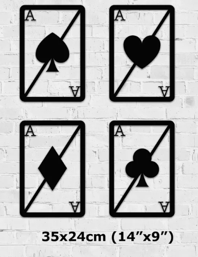 Ace Card Wall Art