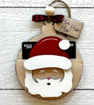 Christmas Ornament Gift Card Holder