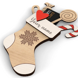 Christmas Stocking Gift Card Holder