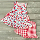 Pretty Patriotic - Short Set
